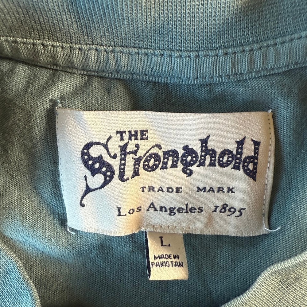 The Stronghold LA Black Turquoise Pocket Tee Bundle Mens Medium/Large NWOT - Picture 6 of 7